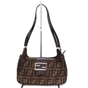 Fendi Maa Bucket One Shoulder Bag Brown